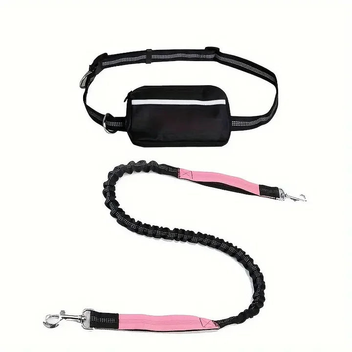 Hands Free Dog Retractable Elastic Leash Reflective Towing Rope™