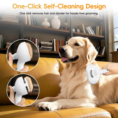 Steam Brush for Cats and Dogs™