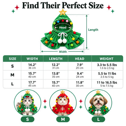 Christmas Tree Pet Costume by F&C™
