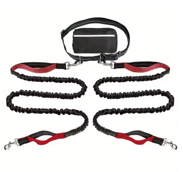 Hands Free Dog Retractable Elastic Leash Reflective Towing Rope™