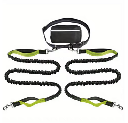 Hands Free Dog Retractable Elastic Leash Reflective Towing Rope™