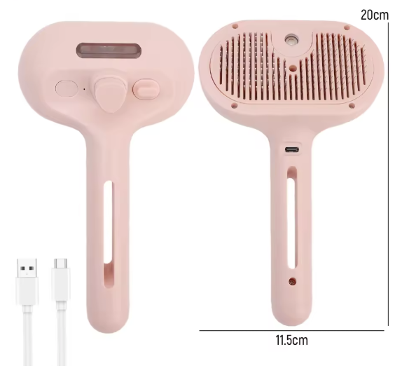 Steam Brush for Cats and Dogs